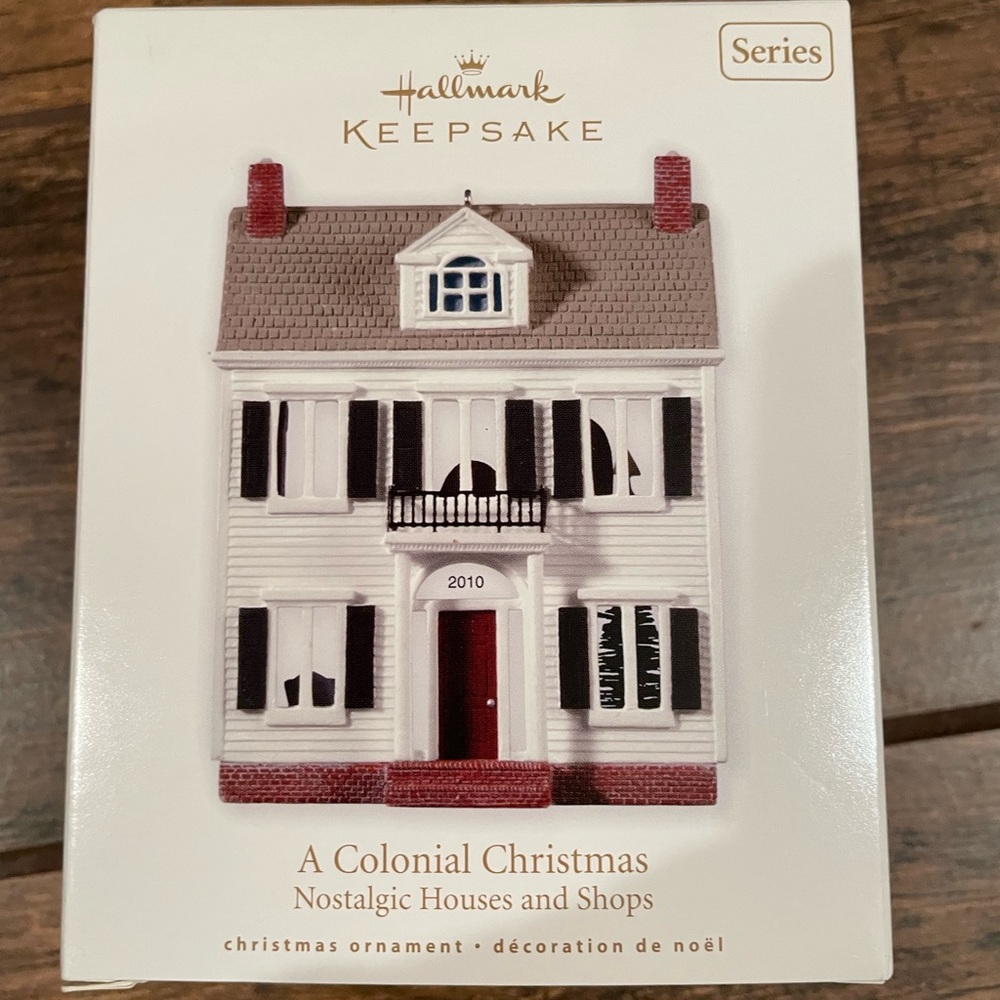 Colonial Christmas - Hallmarked Keepsake collectors edition ornament